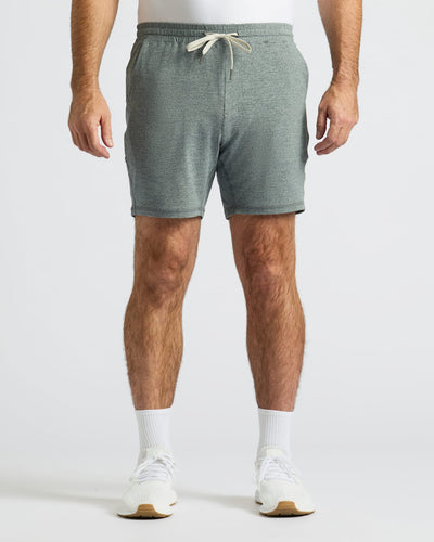 7" Active Comfort Shorts - Heather Gray