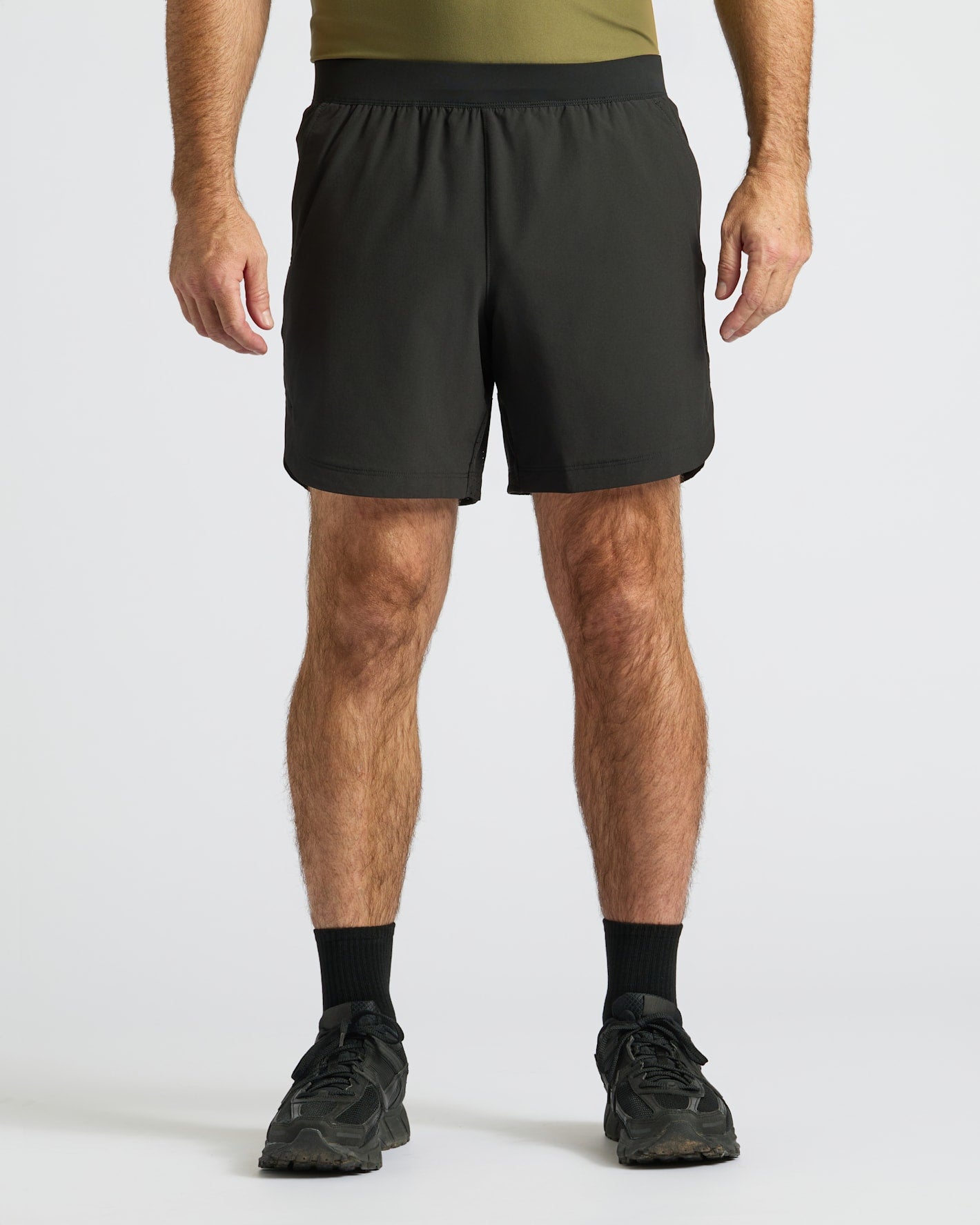 7" Black Active Training Shorts 2.0