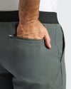 Pantalones cortos de entrenamiento deportivo de 7" carbón 2.0