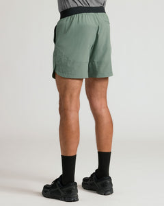 True Classic7 Juniper Active Training Shorts 2.0 with black socks and shoes.