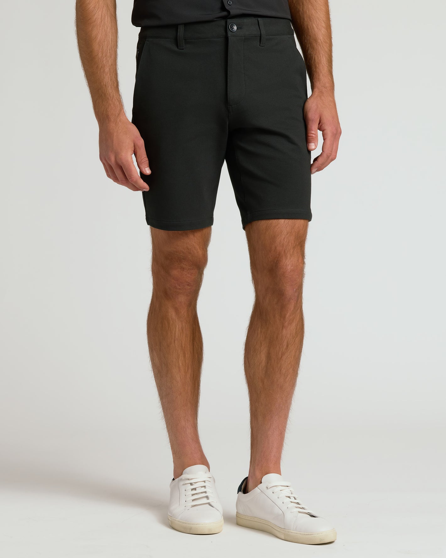 The Timeless 9 Chino Shorts 3-Pack styled with white sneakers.