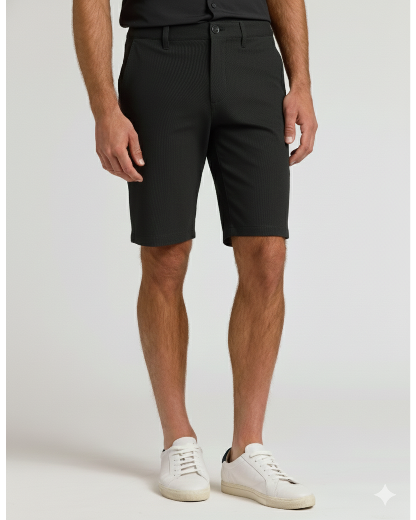 9" Navy & Black Chino Shorts 2-Pack