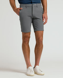 True ClassicThe Standard 9 Chino Shorts 3-Pack worn with white sneakers.