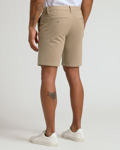 True ClassicBack view of 9 Khaki Chino Shorts 2.0 worn with sneakers.