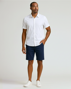 True Classic9" Navy Classic Chino Shorts 2.0