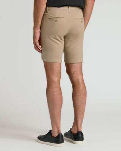 7" Black & Khaki Chino Shorts 2-Pack