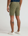 7 Military Green Classic Chino Shorts