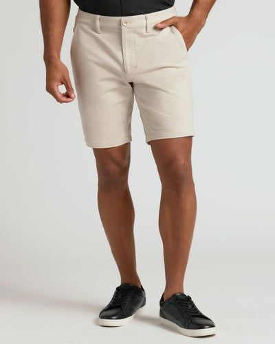 7" Sandstone & Navy Chino Shorts 2-Pack
