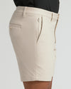 7 Sandstone Chino Shorts 2.0 showcasing tailored design and modern fit.