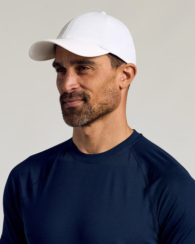 Active Running Cap - White