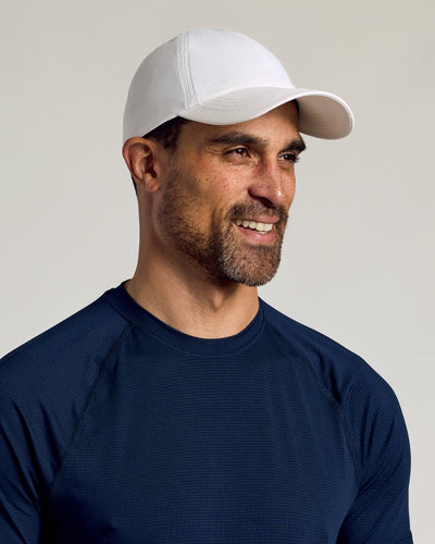Active Running Cap - White