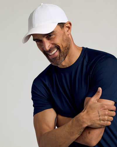 Active Running Cap - White