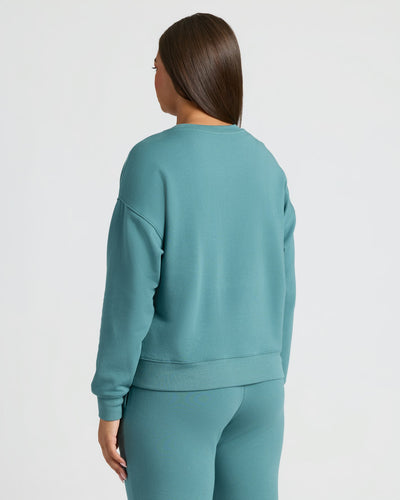 Pullover Crew & Jogger Set - Oatmeal