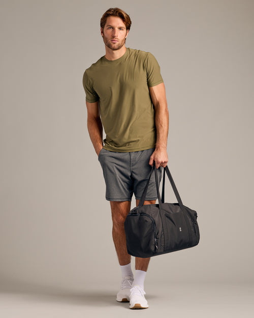 Black Gym Duffle Bag