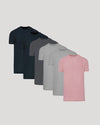 Tall Straight Hem T-Shirt 6-Pack