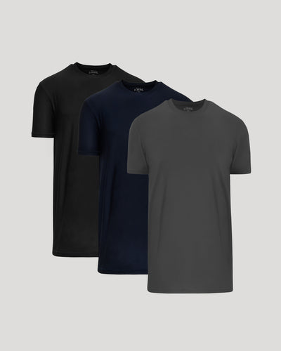 Camiseta deportiva talla alta cuello redondo