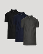 Timeless Tall Active Polo 3-Pack