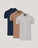 Timeless Tall Dressy Polo 3-Pack