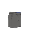 Voyager 7 2-in-1 Training Shorts featuring side pockets and elastic waistband.