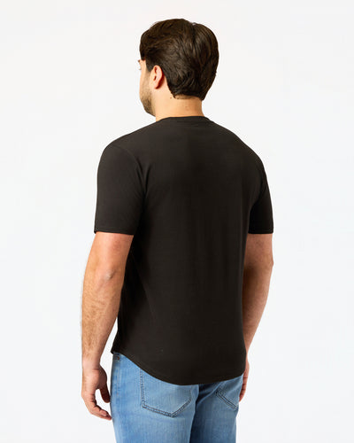Short Classic Curved Hem Crew