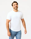 Short Classic Curved Hem Crew 3-Pack