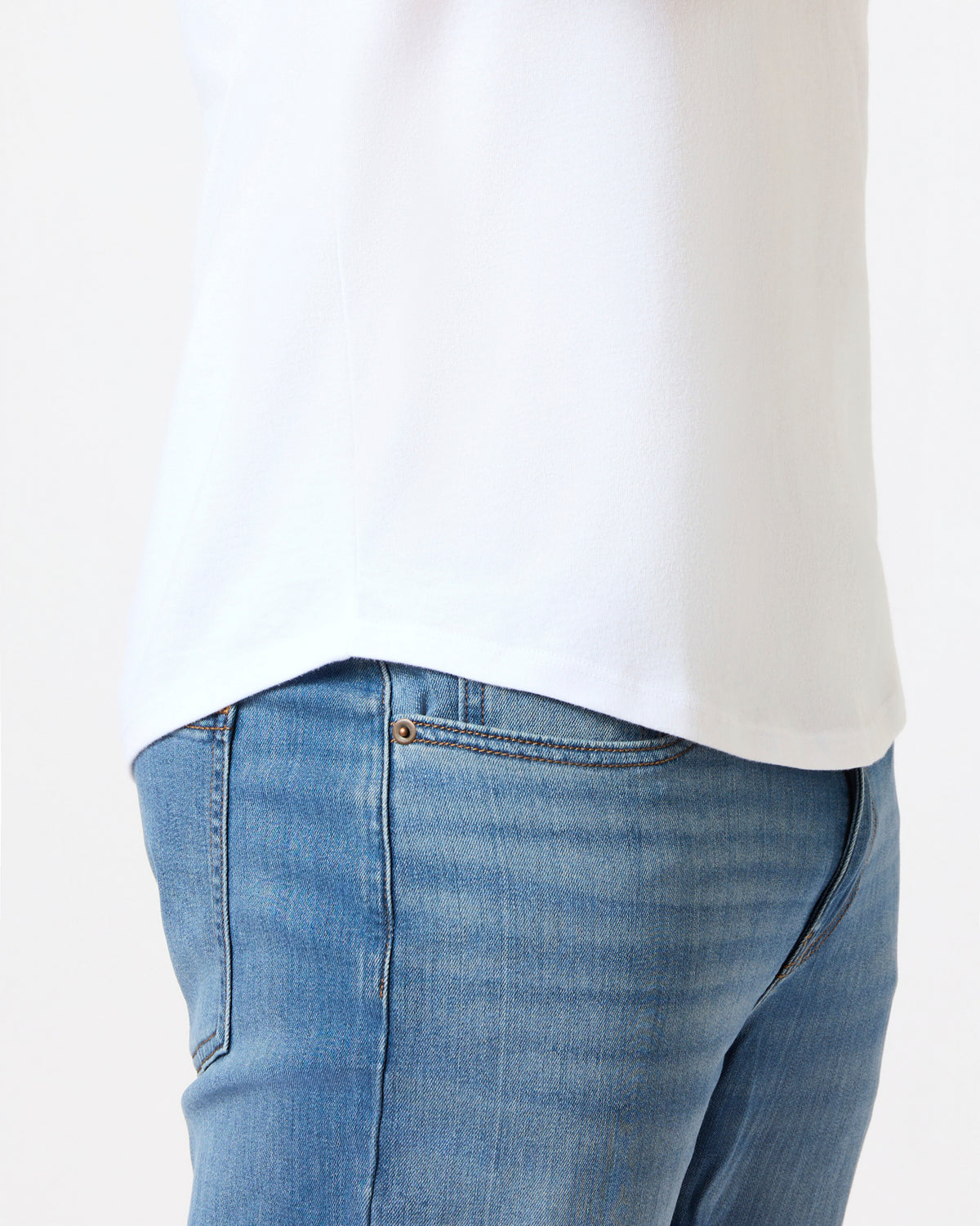 Short Classic Curved Hem Crew 6-Pack