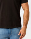 All Black Short Heavyweight Crew 3-Pack