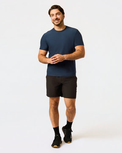 Short Active Crew Neck