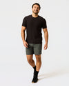Black & White Short Active Crew Neck 10-Pack