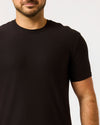 All Black Short Active Crew Neck 10-Pack