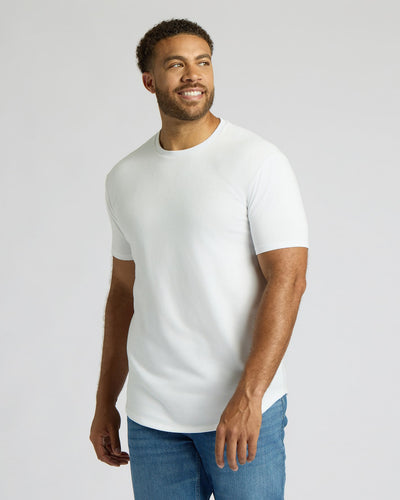 Tall Heavyweight Curved Hem Crew