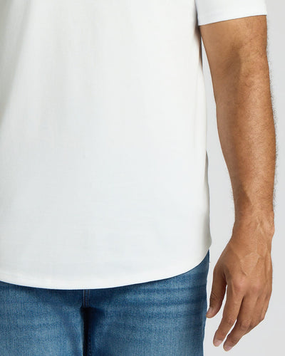 Tall Heavyweight Curved Hem Crew