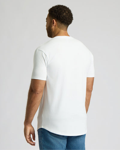 Tall Heavyweight Curved Hem Crew