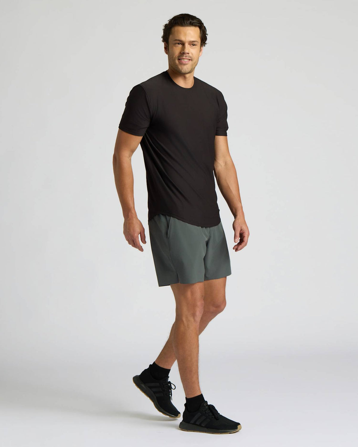 Active Curved Hem Crew 6-Pack
