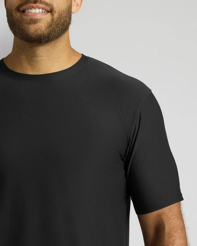 Tall Active Curved Hem Crew