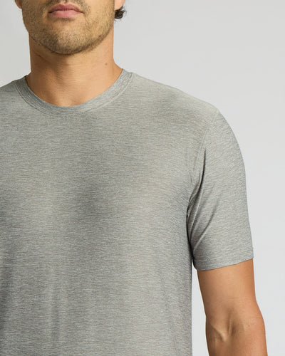 Active Curved Hem Crew