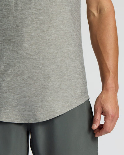 Active Curved Hem Crew