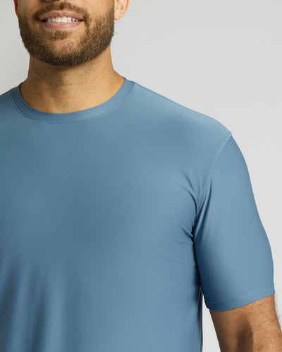 Tall Active Curved Hem Crew