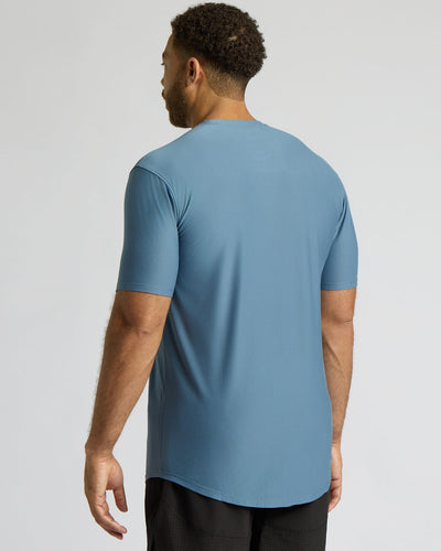 Tall Active Curved Hem Crew