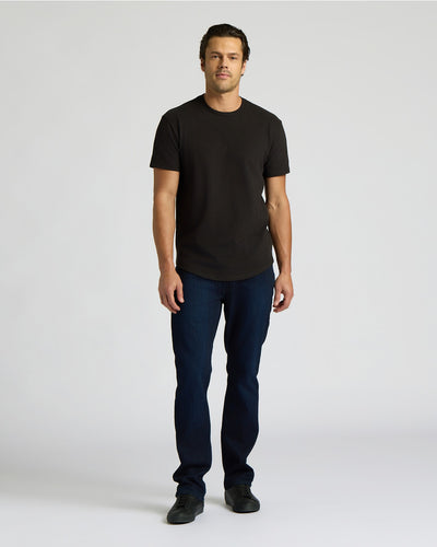 Heavyweight Curved Hem Crew