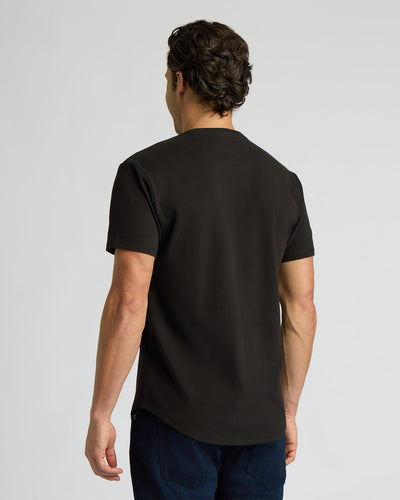 Heavyweight Curved Hem Crew