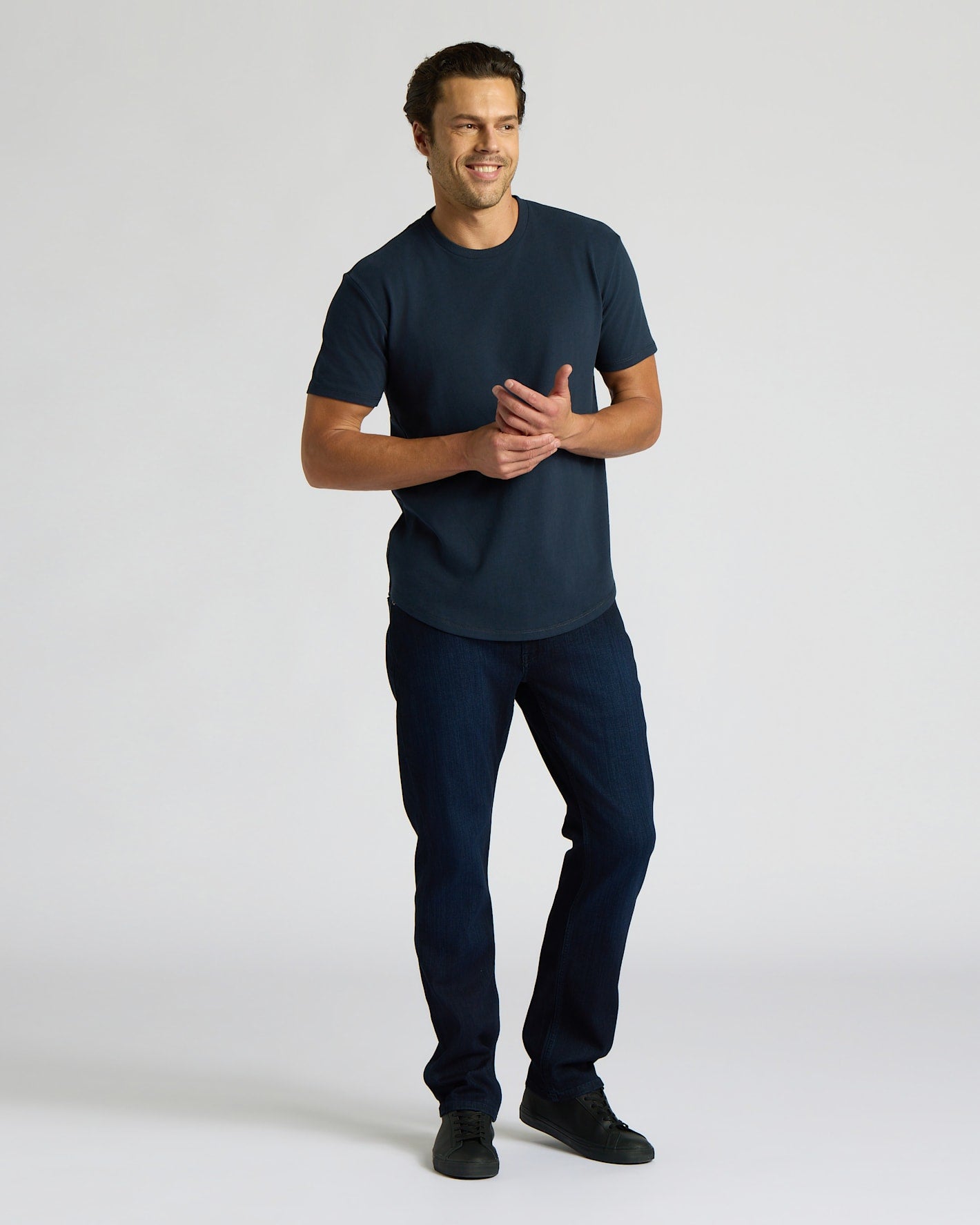 Heavyweight Curved Hem Crew 6-Pack