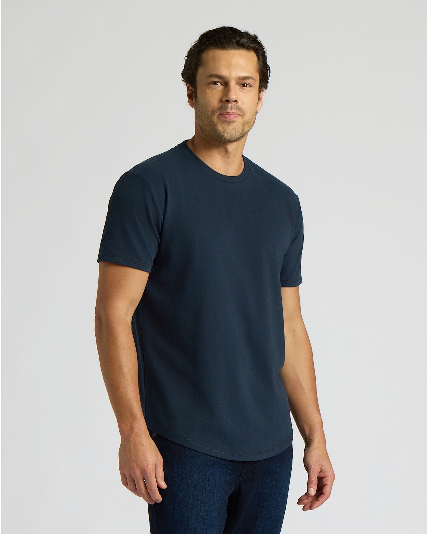 Heavyweight Curved Hem Crew 6-Pack