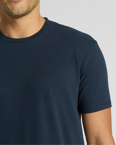 Heavyweight Curved Hem Crew