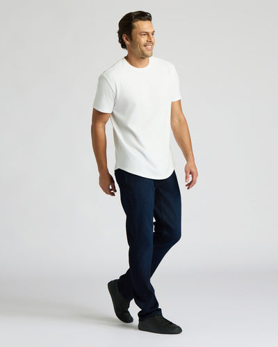 Heavyweight Curved Hem Crew