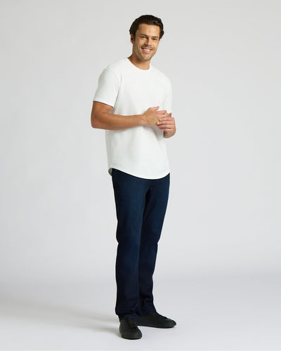 Heavyweight Curved Hem Crew