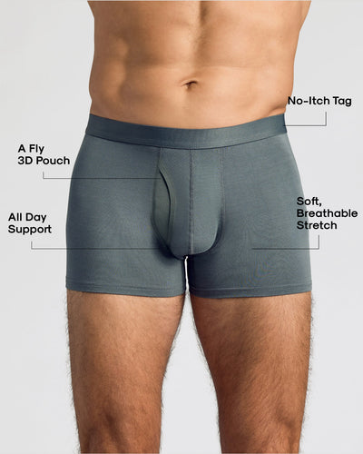Boxershorts mit Eingriff (3‑Pack)