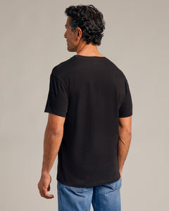 True ClassicBlack V-Neck Tee