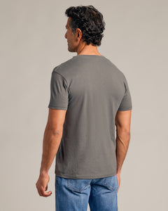 True ClassicCarbon V-Neck Tee