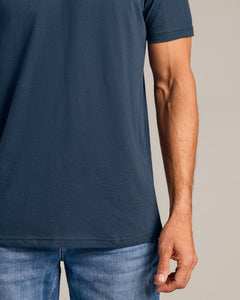 True ClassicNavy V-Neck Tee